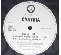 Cynthia - I Never Said [12" VINYL] [12" VINYL]