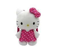 Cyp Brands Hello Kitty Pink Plush Backpack 35 Cm White