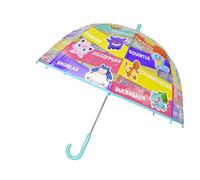 CyP Brands Pokémon Children's Umbrella, Bubble, Transparent, Manual Umbrella, 48 cm, Multicoloured, Official Product, transparent