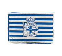 CyP Brands Deportivo de la Coruña, Dog Bed, Mattress, Pet Basket, Size L, Blue Official Product