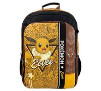 CYPBRANDS Pokémon School Backpack - Eeve, brown, Estandár