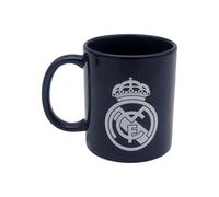 CYPBRANDS CyP Brands-Real Madrid, Boxed Breakfast Mug, Ceramic, 300 ml, Blue with White Crest, Official Product