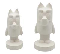 Cyp Brands Set Of Two Bluey Plaster Figures To Paint