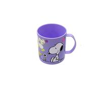 CyP Brands Snoopy Mug, Breakfast Mug, Original Mugs, Purple, Official Product