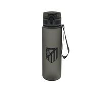 CYPBRANDS Atlético de Madrid, Water Bottle, Sports Bottle, Water Bottle, Black, Official Product