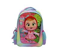 CYPBRANDS Babies Llorones, Children's Backpack Adaptable to Trolley, Zipper, Side Pockets, Multicoloured