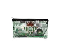 CYPBRANDS Betis Pencil Case w/School Supplies, Green, Estandar, Betis Pencil Case with School Supplies