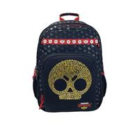CYPBRANDS CyP Brands-Brawl Stars Backpack - Backpack - Adaptable to Trolley - School Supplies, Black - Official Product, Black/White, Medium