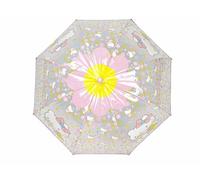CYPBRANDS CyP Brands-Hello Kitty-Children's Umbrella, Bubble, Transparent, Manual Umbrella, 48 cm, Multicoloured, Official Product, transparent