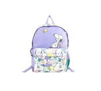 CYPBRANDS CyP Brands-Snoopy Children's Backpack, Adaptable to Car, Trolley, School Supplies, Backpack, Purple Colour, Official Product, berry, One Size