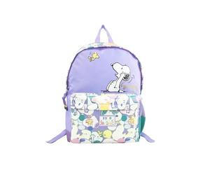 CYPBRANDS CyP Brands-Snoopy Children's Backpack, Adaptable to Car, Trolley, School Supplies, Backpack, Purple Colour, Official Product, berry, One Size