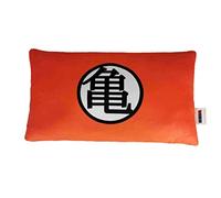 CYPBRANDS Dragon Ball - Goku Design Cushion, Plush, Dimensions 36 x 6,8 x 20 cm, Colour Red and Black, Official Product