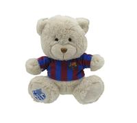 CYPBRANDS FC Barcelona Teddy Bear Plush 20cm Toy Bear with T-Shirt Football Beige Official Product