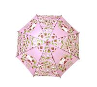 CyP Brands Hello Kitty Automatic Umbrella for Boys and Girls, Multicoloured, Official Product, pink