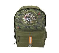 CYPBRANDS Jurassic World, Children's Backpack, Adaptable to Cart, School Backpack, School Supplies, Colour Green, Official Product, green, Medium