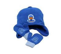 CYPBRANDS Pocoyo Gloves and Hat Set, Coat, Winter, Accessories, Children, Blue, Official Product, blue, Estandar