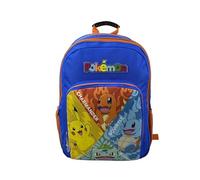 CYPBRANDS Pokémon- Backpack, Starters, School backpack, Adaptable to car, School supplies, Backpack, Multicolor, Official Product