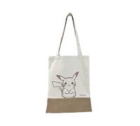 CYPBRANDS Pokémon, Bag, Canvas Shopper, Beige, Official Product, beige, One Size