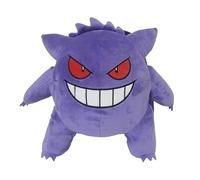 CyP Brands Pokémon Children's Backpack - Gengar Plush Design with Adjustable and Detachable Straps, Purple - Official Product, berry, Estandar, Casual