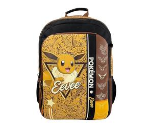 CYPBRANDS Pokémon School Backpack - Eeve, brown, Estandár