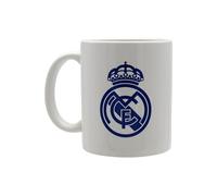 CYPBRANDS Real Madrid, Mug, Ceramic Mug, Houseware, Breakfast, Original Mugs, White, Official Product