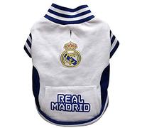 CYPBRANDS Real Madrid SU-01XS-RM Dog Sweatshirt, Size XS