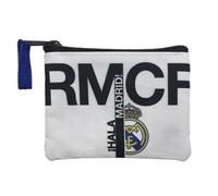 CYPBRANDS Real Madrid Wallet Rectangular, white, 12,5 x 9 cm, Casual