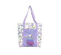 CYPBRANDS Snoopy Fabric with Pocket-1950, Unisex Kids Bag, Purple, Standard