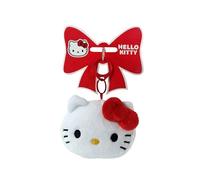 CyP Brands Hello Kitty Keyring - White Plush - Official Merchandise