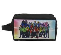CYPBRANDS Unisex Kid's My Hero Academia Toiletry Bag, Black/White, One Size