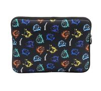 CYPBRANDS Unisex Kid's Pokemon 15 Inch Case Computer Bag Laptop Sleeve Waterproof Black Official Product (Cyp Brands) 15", Estandar