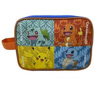 CYPBRANDS Unisex Kid's Pokemon Kanto Starters Toiletry Bag, Multicoloured, One Size