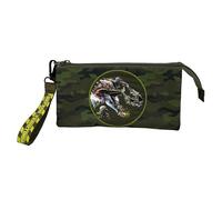 CYPBRANDS Unisex Kid's Portatodos Pencil case, Green, Medium