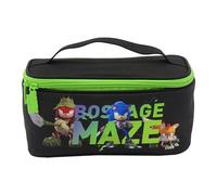 CYP BRAND Sonic- Toiletry bag, Toiletry bag, Carryall, Double zipper, Green Color, Official Product