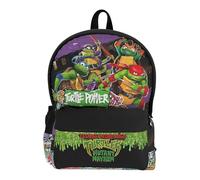 CYPBRANDS Unisex Kid's Tortugas Ninja Mochila Juvenil Adaptable A Trolley-Mutants Backpack, Multicoloured, One Size