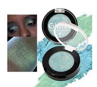 Cypedo Glittering Shimmer Blue Green Eyeshadow Palette, Metallic Chameleon Duochrome, Highly Pigmented Waterproof, Multichrome, 1D