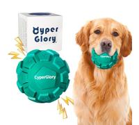 CyperGlory Upgraded Keyboard Dog Balls - Tough Durable Dog Toys with Improved Sound Activation for Aggressive Chewers, Relieves Anxiety, Cleans Teeth, Natural Rubber Dog Toy with Squeaker