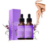 Cyperglow - Cyperus Rotundus Skin Serum,60 Ml / 2 Floz, Cyperus Rotundus Oil for Hair Removal,Gentle Formula, for All Skin (2PC)