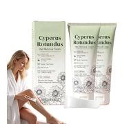 Cyperus rotundus hair removal cream, specially formulated for women, a 2-in-1 basic hair removal cream and moisturizer, suitable for legs, arms, underarms, and the whole body, 100ml + spatula