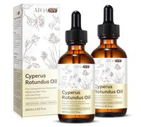 Cyperus Rotundus Oil 2 Pack, Natural Cyperus Rotundus Oil for Hair Removal, Inhibits Hair Growth, Reduces Body Unwanted Hair Growth, Moisturizes & Soothes Skin, Shrink Pores, for All Skin Types