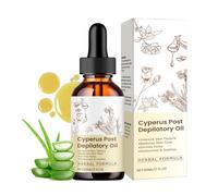 Cyperus Rotundus Oil for Hair Removal - Cyperus Rotundus Oil for Hair Removal - Cyperus Oil Skin Serum - Natural Body and Face Hair Removal for Women, Reduces Hair Growth