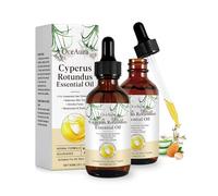 cyperus rotundus oil Hair Reduction Serum GiftGem 2 Pack 60ml Each, Natural Post Hair Removal Care Oil for Face Body Underarm Bikini, Lightweight Non Greasy Treatment