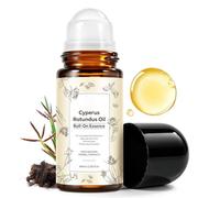 Cyperus Rotundus Oil Roll-On, Cyperus Oil, Cyperus Rotundus Oil for Hair Removal, Reduces Unwanted Hair Growth, Moisturizes & Soothes Skin, Shrink Pores, Shrink Pores, for All Skin Types, Cyperus
