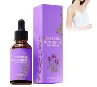 Cyperus Rotundus Skin Serum, Natural Gentle Moisturizings for Hair Removal,Cyperus Rotundus Oil for Hair Removal, Gentle Moisturizing & Soothing For All Skin (60ml, 1PCS)