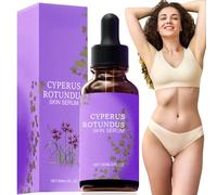 Cyperus Rotundus Skin Serum,Oil for Hair Removal,Hair Inhibitor,Natural Gentle and Simple Cyberus Oil,Moisturizing Soothing Treatment,Redness Swelling After Removal Hair,Suitable for Sensitive Skin