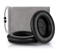 Cypher.V Bose Headphones Replacement Ear Pads, Ear Cushion Replacement Compatible with Quietcomfort QC2 QC15 QC25 QC35 Ae2 Ae2i Ae2w Sound True/SoundLink Around Ear Headphones 1Pair- (Black)