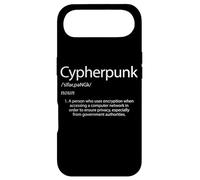 Cypherpunk Definition Elite Crypto Hacker OPSEC Encryption Case for iPhone Air