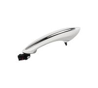 CYPMDW Car Exterior Door Handles for B&MW 5 6 7 Series F10 F07 F02 525 528 530 535 730 Black Brown White Exterior Door Handle Outside Door Handle 51217231931 (White Rear Left)