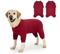 Cyponpy Dog Recovery Suit Post Surgery Onesie with Legs Medical Pet Shirts for Dogs Pyjamas for Puppy Medium Large Dogs Surgical Suits with Zip Post Op Dog Body Suit Female Spay Male Castration