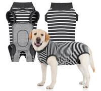 Cyponpy Recovery Suit Dog Surgical Suit for Female Dogs Spay Suit Post Op Dog Body Suit After Surgery Double Layered Belly for Dog Operation Recovery Dog Medical Vest Post Surgery Dog Onesie Pet Shirt